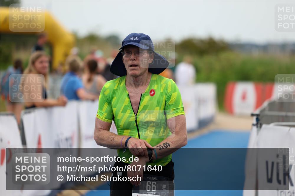 22.06.2025 - Viking Triathlon Michael Strokosch http://msf.ph/oto/8071640 22.06.2025 15:44:47 Ziel 66, 84 meine-sportfotos.de