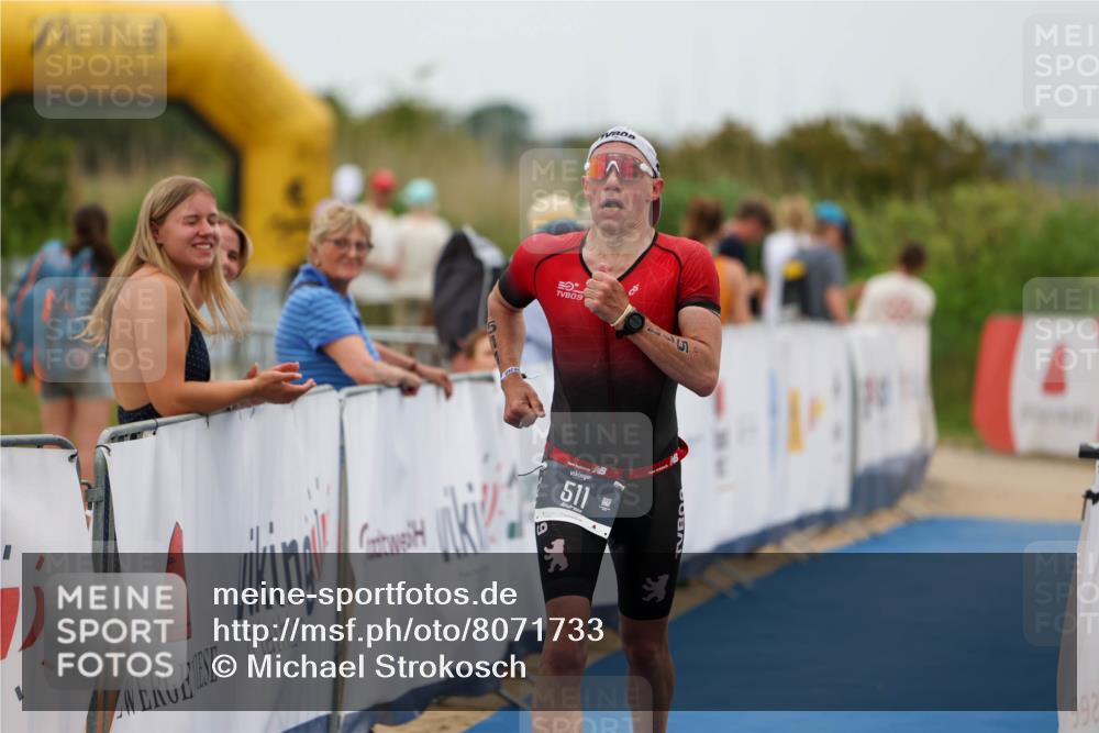 22.06.2025 - Viking Triathlon Michael Strokosch http://msf.ph/oto/8071733 22.06.2025 15:45:10 Ziel 465, 511 meine-sportfotos.de