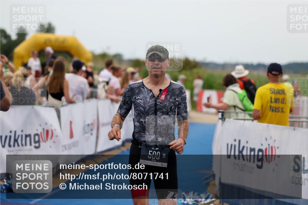 22.06.2025 - Viking Triathlon Michael Strokosch http://msf.ph/oto/8071741 22.06.2025 15:31:22 Ziel 500 meine-sportfotos.de