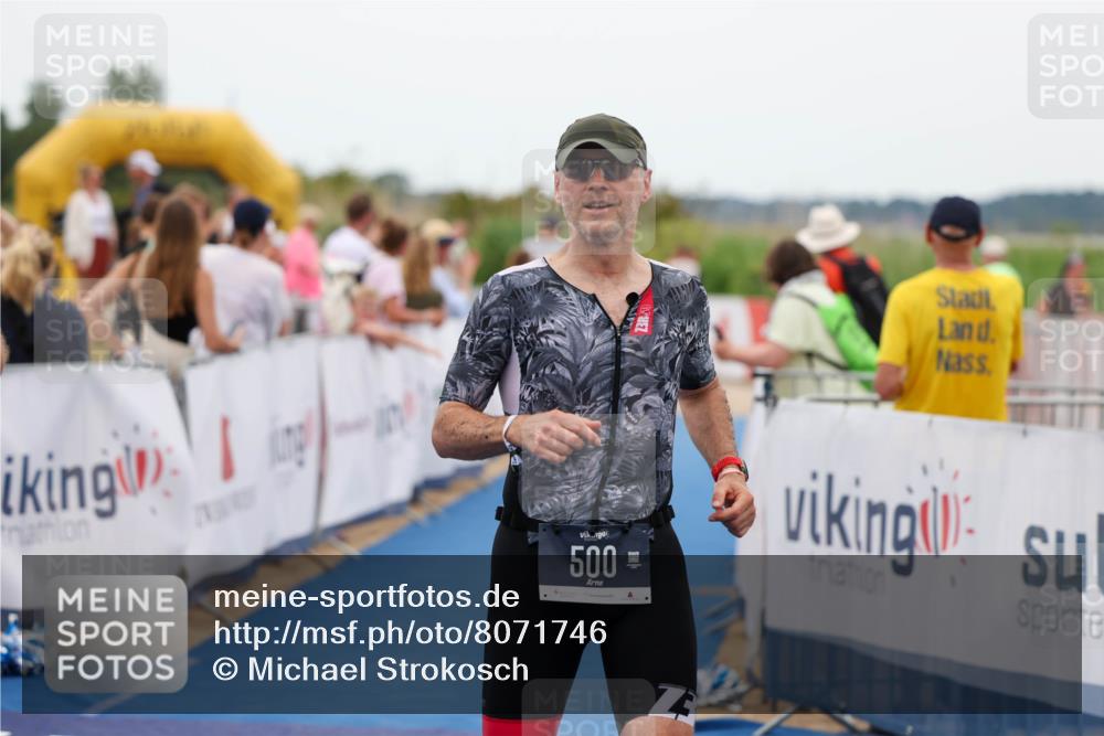 22.06.2025 - Viking Triathlon Michael Strokosch http://msf.ph/oto/8071746 22.06.2025 15:31:22 Ziel 500 meine-sportfotos.de