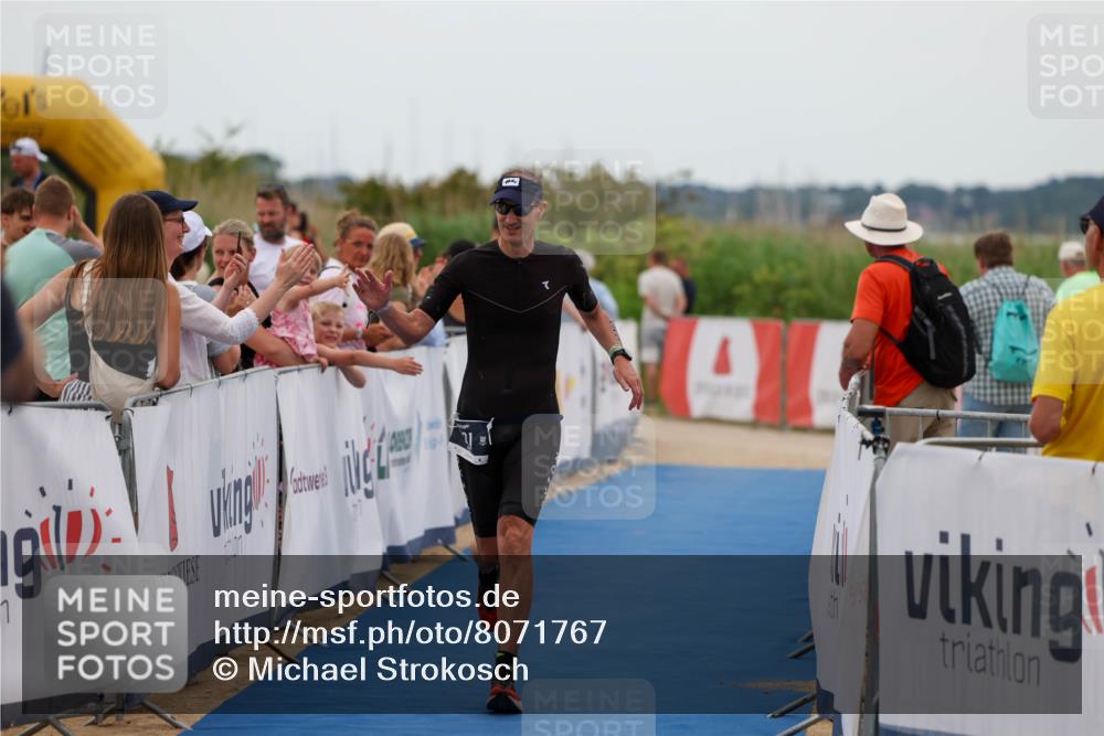 22.06.2025 - Viking Triathlon Michael Strokosch http://msf.ph/oto/8071767 22.06.2025 15:31:58 Ziel 331 meine-sportfotos.de