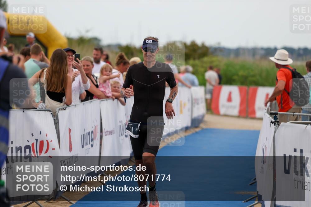 22.06.2025 - Viking Triathlon Michael Strokosch http://msf.ph/oto/8071774 22.06.2025 15:31:59 Ziel 331 meine-sportfotos.de