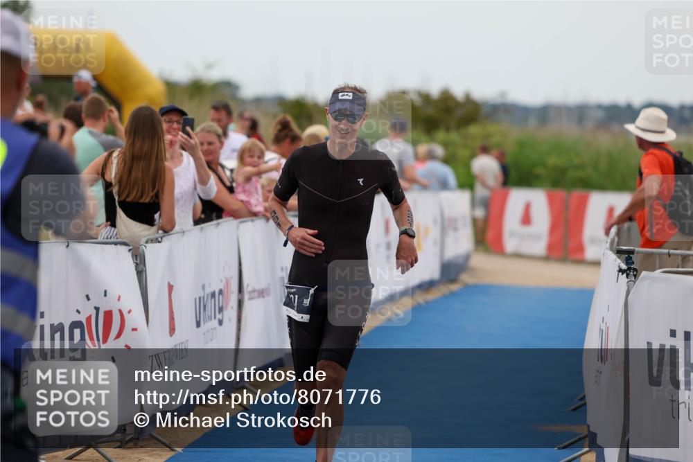 22.06.2025 - Viking Triathlon Michael Strokosch http://msf.ph/oto/8071776 22.06.2025 15:31:59 Ziel 331 meine-sportfotos.de
