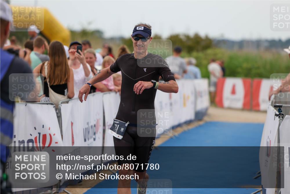 22.06.2025 - Viking Triathlon Michael Strokosch http://msf.ph/oto/8071780 22.06.2025 15:31:59 Ziel 331 meine-sportfotos.de