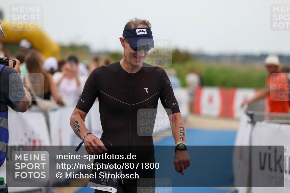 22.06.2025 - Viking Triathlon Michael Strokosch http://msf.ph/oto/8071800 22.06.2025 15:32:01 Ziel 331 meine-sportfotos.de