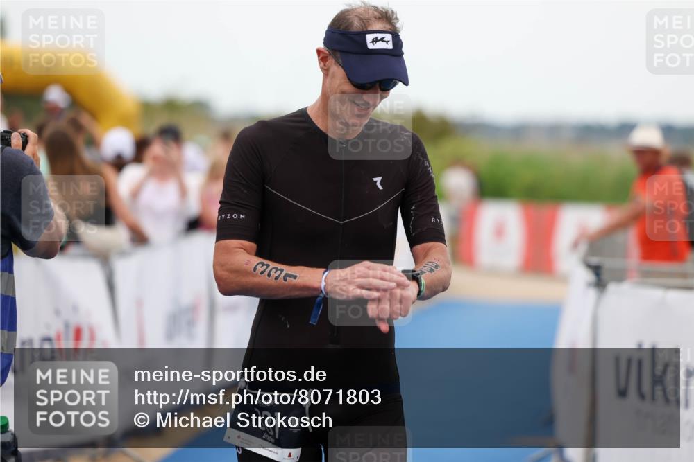 22.06.2025 - Viking Triathlon Michael Strokosch http://msf.ph/oto/8071803 22.06.2025 15:32:01 Ziel 331 meine-sportfotos.de