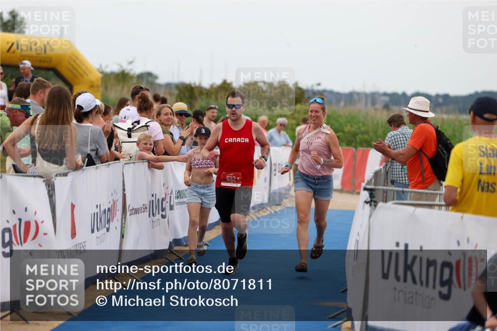 22.06.2025 - Viking Triathlon Michael Strokosch http://msf.ph/oto/8071811 22.06.2025 15:32:14 Ziel 632 meine-sportfotos.de
