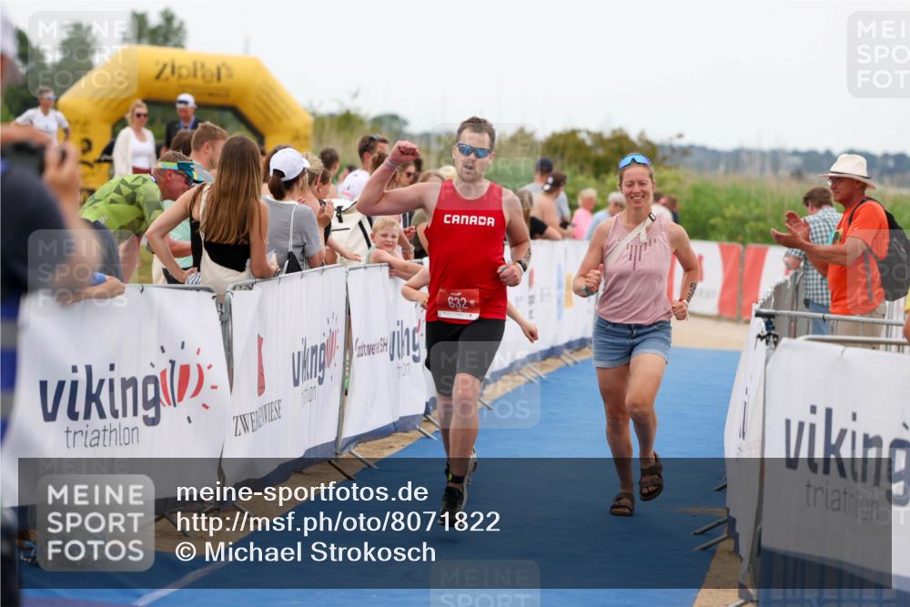 22.06.2025 - Viking Triathlon Michael Strokosch http://msf.ph/oto/8071822 22.06.2025 15:32:15 Ziel 632 meine-sportfotos.de