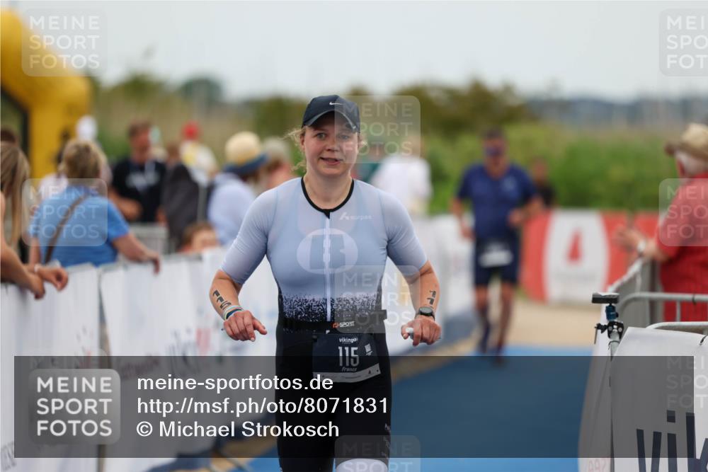 22.06.2025 - Viking Triathlon Michael Strokosch http://msf.ph/oto/8071831 22.06.2025 15:45:50 Ziel 115, 482 meine-sportfotos.de