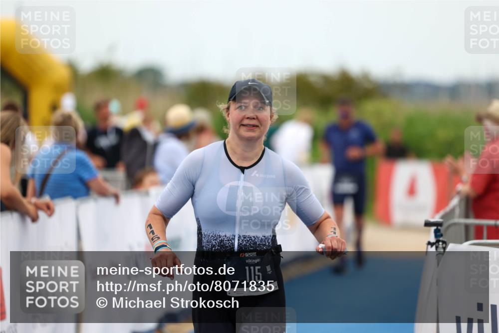 22.06.2025 - Viking Triathlon Michael Strokosch http://msf.ph/oto/8071835 22.06.2025 15:45:51 Ziel 115 meine-sportfotos.de
