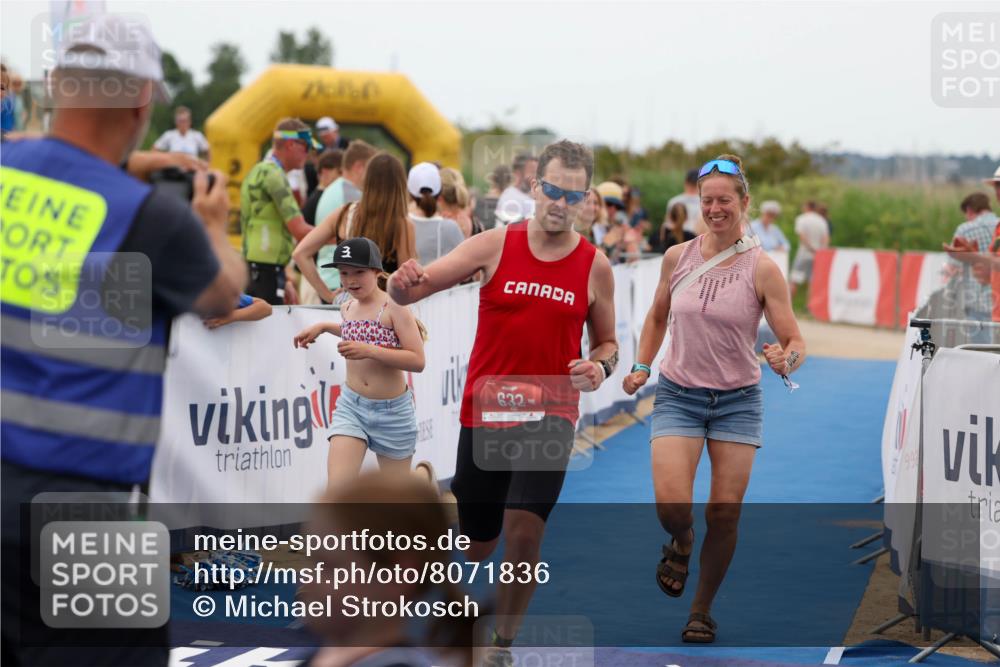 22.06.2025 - Viking Triathlon Michael Strokosch http://msf.ph/oto/8071836 22.06.2025 15:32:16 Ziel 632 meine-sportfotos.de