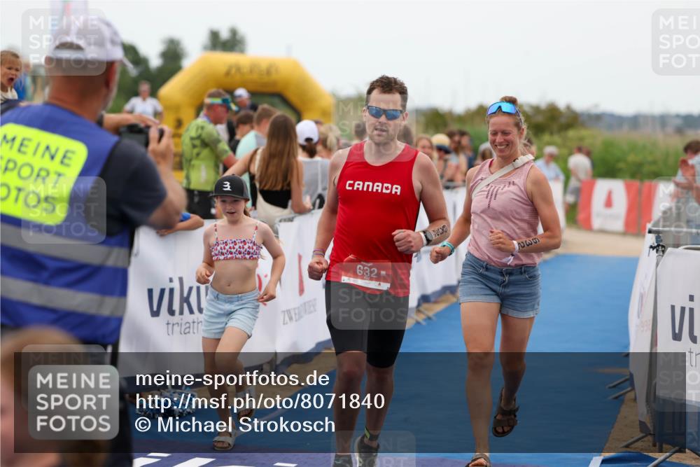 22.06.2025 - Viking Triathlon Michael Strokosch http://msf.ph/oto/8071840 22.06.2025 15:32:16 Ziel 632 meine-sportfotos.de