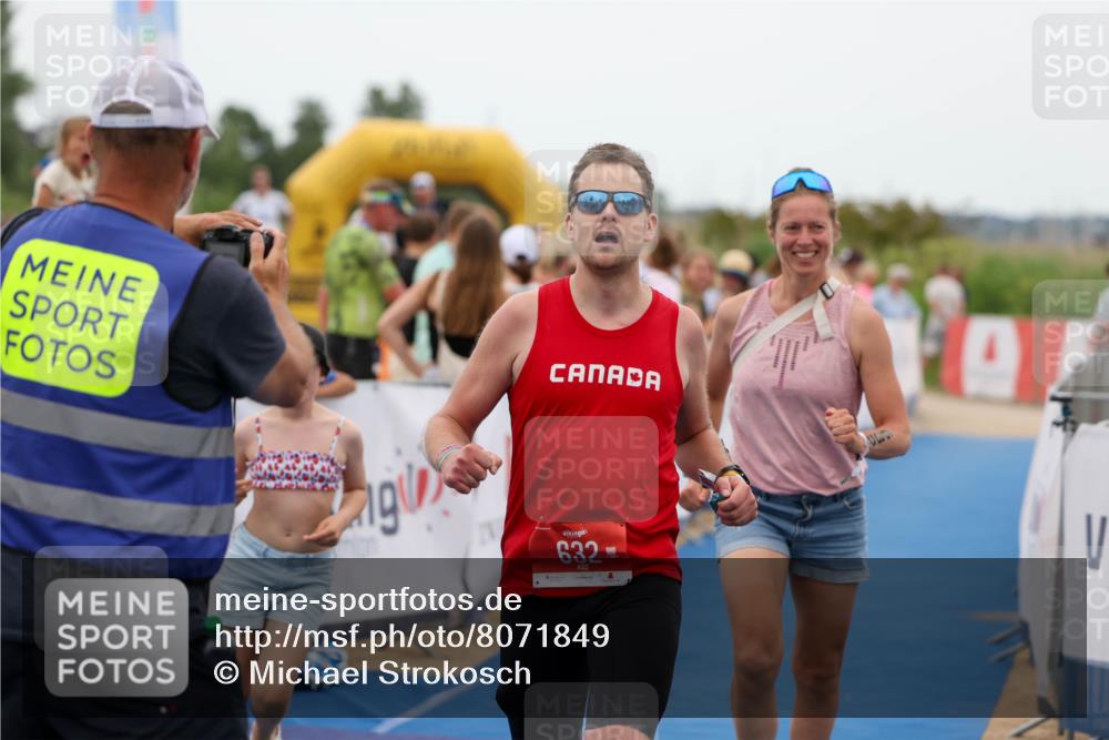 22.06.2025 - Viking Triathlon Michael Strokosch http://msf.ph/oto/8071849 22.06.2025 15:32:17 Ziel 632 meine-sportfotos.de