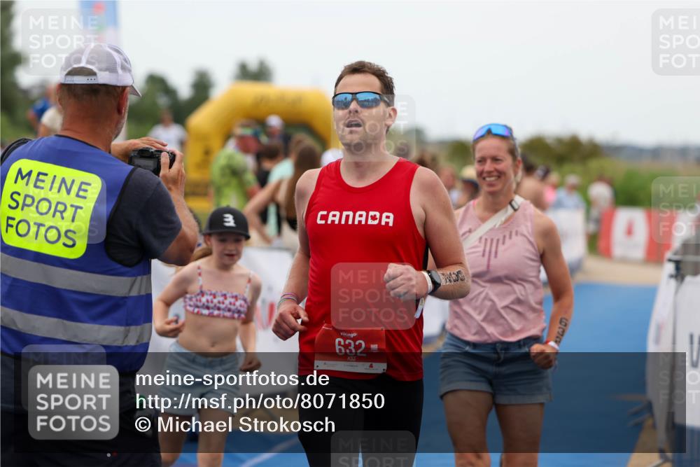 22.06.2025 - Viking Triathlon Michael Strokosch http://msf.ph/oto/8071850 22.06.2025 15:32:17 Ziel 632 meine-sportfotos.de