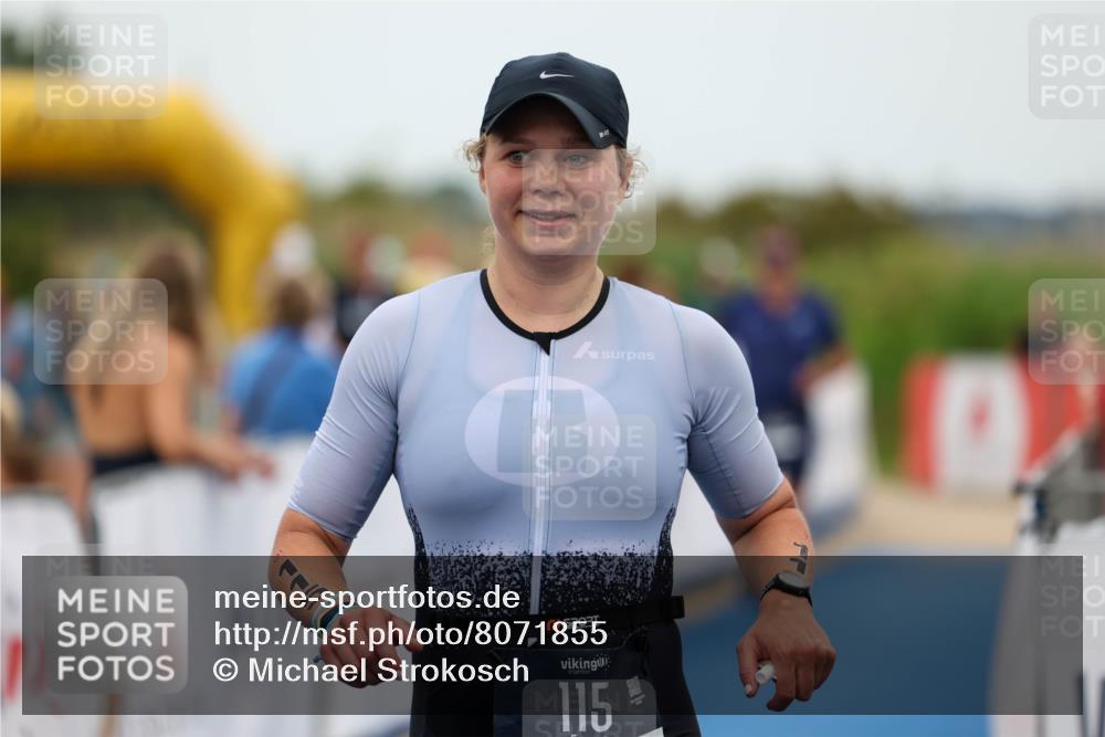 22.06.2025 - Viking Triathlon Michael Strokosch http://msf.ph/oto/8071855 22.06.2025 15:45:52 Ziel 115, 449 meine-sportfotos.de