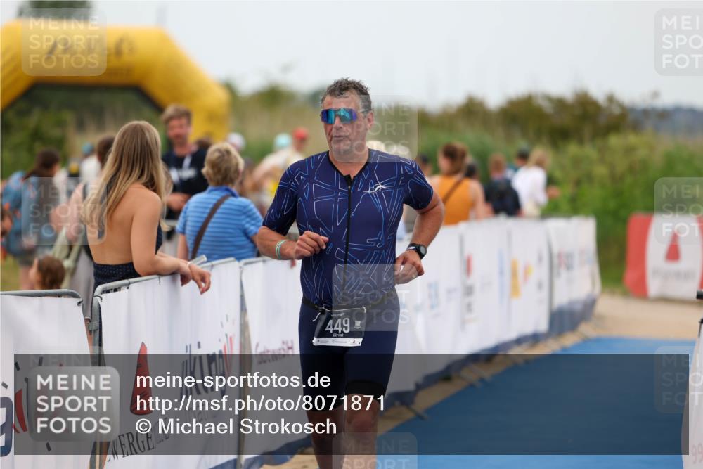 22.06.2025 - Viking Triathlon Michael Strokosch http://msf.ph/oto/8071871 22.06.2025 15:45:56 Ziel 115, 449 meine-sportfotos.de