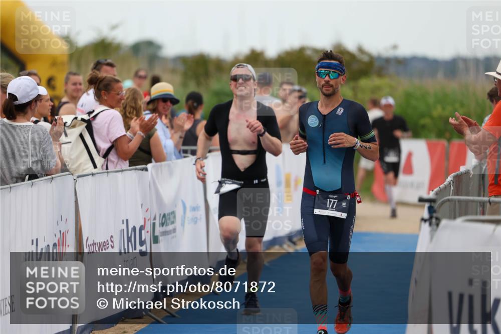 22.06.2025 - Viking Triathlon Michael Strokosch http://msf.ph/oto/8071872 22.06.2025 15:32:25 Ziel 177, 297 meine-sportfotos.de