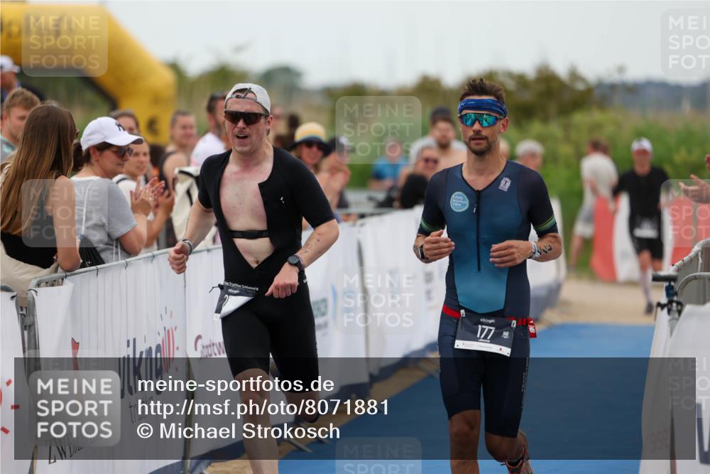 22.06.2025 - Viking Triathlon Michael Strokosch http://msf.ph/oto/8071881 22.06.2025 15:32:26 Ziel 177, 297 meine-sportfotos.de