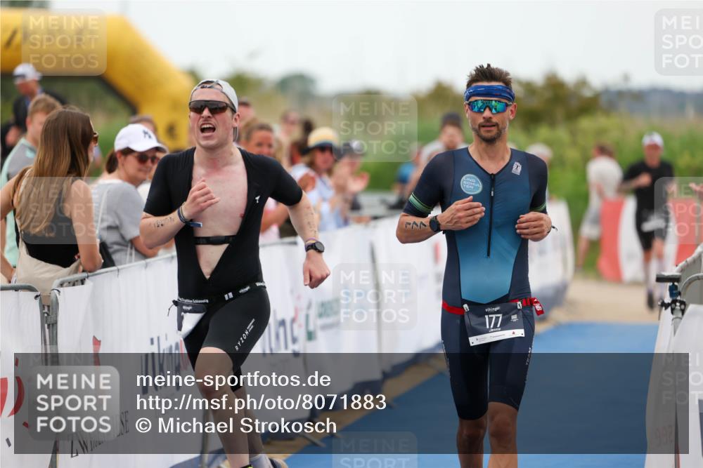 22.06.2025 - Viking Triathlon Michael Strokosch http://msf.ph/oto/8071883 22.06.2025 15:32:26 Ziel 177, 297 meine-sportfotos.de