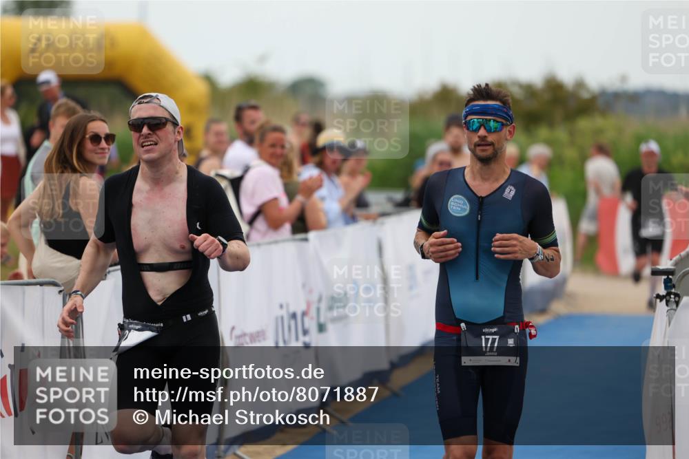 22.06.2025 - Viking Triathlon Michael Strokosch http://msf.ph/oto/8071887 22.06.2025 15:32:26 Ziel 177, 297 meine-sportfotos.de
