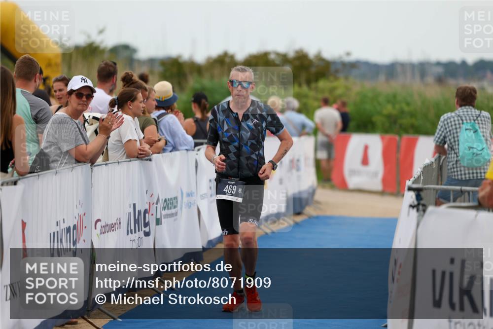 22.06.2025 - Viking Triathlon Michael Strokosch http://msf.ph/oto/8071909 22.06.2025 15:32:58 Ziel 469 meine-sportfotos.de