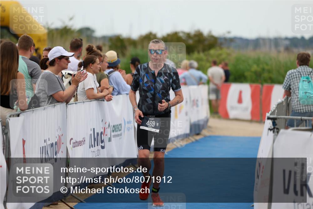 22.06.2025 - Viking Triathlon Michael Strokosch http://msf.ph/oto/8071912 22.06.2025 15:32:58 Ziel 469 meine-sportfotos.de