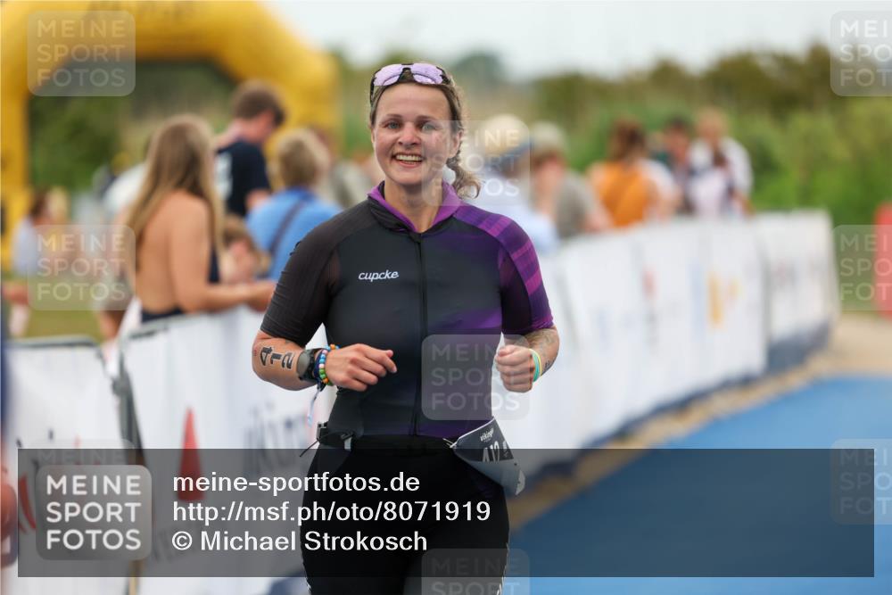 22.06.2025 - Viking Triathlon Michael Strokosch http://msf.ph/oto/8071919 22.06.2025 15:46:06 Ziel 412 meine-sportfotos.de
