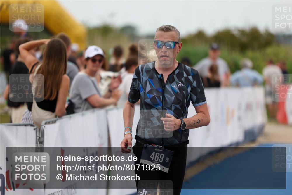 22.06.2025 - Viking Triathlon Michael Strokosch http://msf.ph/oto/8071925 22.06.2025 15:33:00 Ziel 469 meine-sportfotos.de