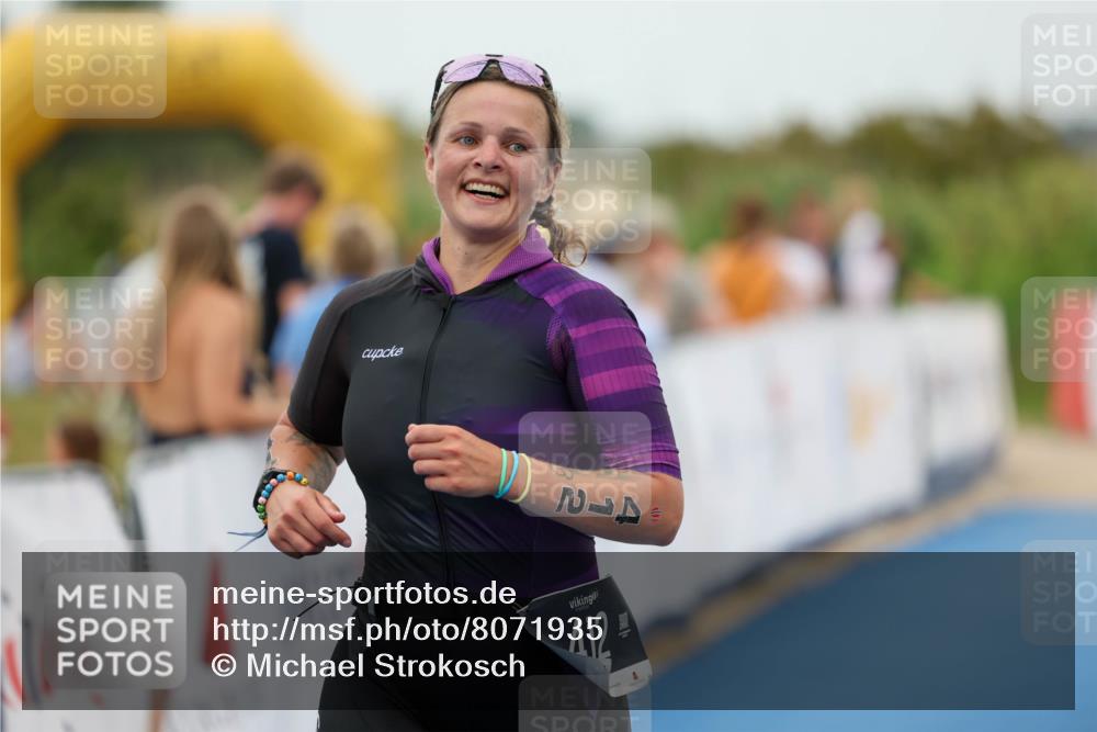 22.06.2025 - Viking Triathlon Michael Strokosch http://msf.ph/oto/8071935 22.06.2025 15:46:07 Ziel 412 meine-sportfotos.de