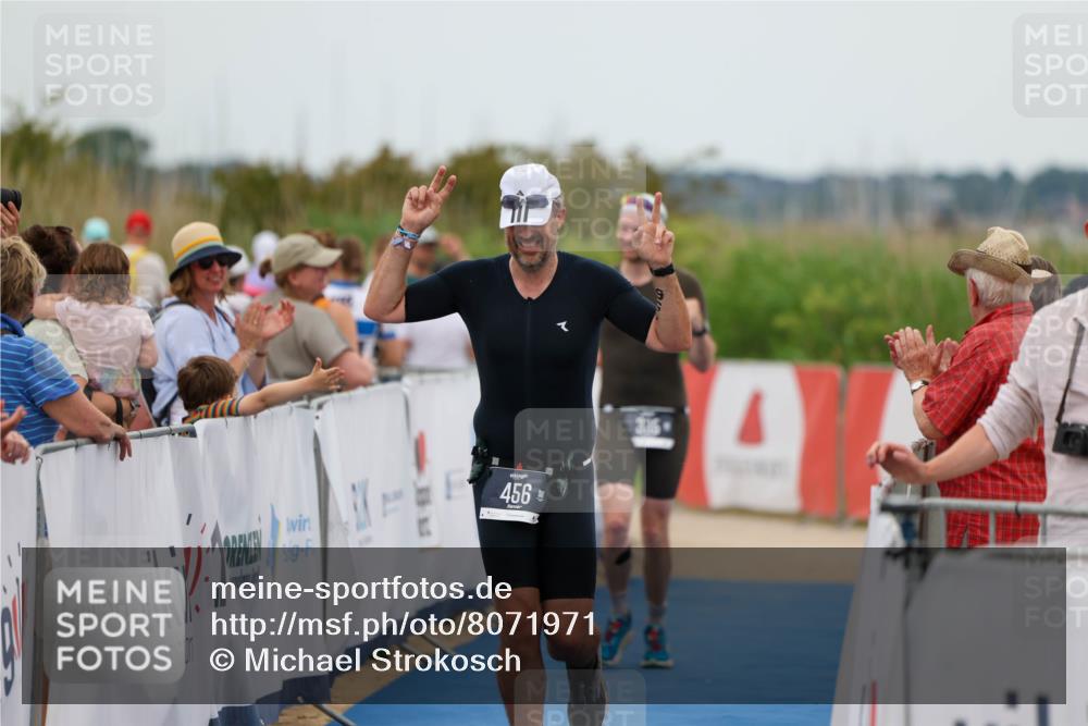 22.06.2025 - Viking Triathlon Michael Strokosch http://msf.ph/oto/8071971 22.06.2025 15:46:45 Ziel 456 meine-sportfotos.de
