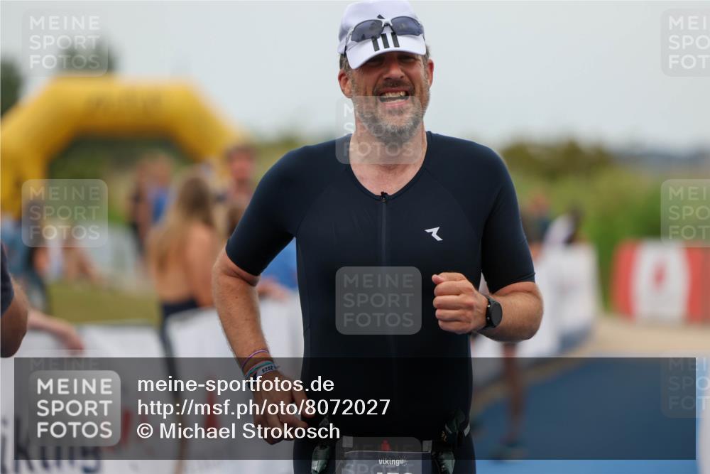 22.06.2025 - Viking Triathlon Michael Strokosch http://msf.ph/oto/8072027 22.06.2025 15:46:50 Ziel 335, 456 meine-sportfotos.de
