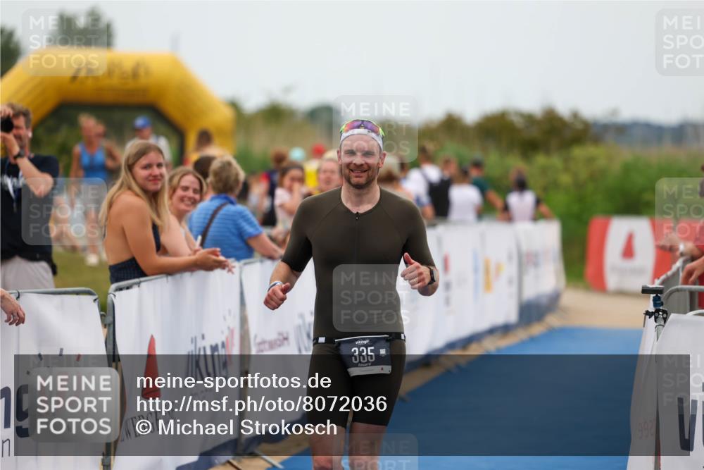 22.06.2025 - Viking Triathlon Michael Strokosch http://msf.ph/oto/8072036 22.06.2025 15:46:53 Ziel 335, 456 meine-sportfotos.de