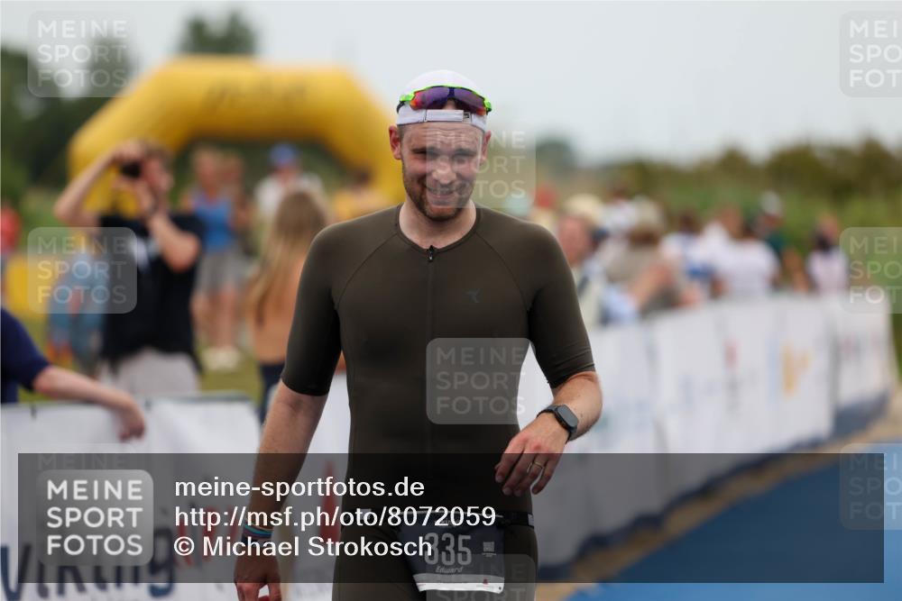 22.06.2025 - Viking Triathlon Michael Strokosch http://msf.ph/oto/8072059 22.06.2025 15:46:55 Ziel 335 meine-sportfotos.de