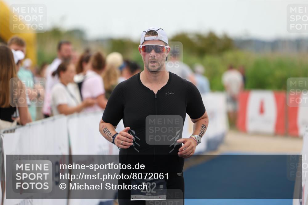 22.06.2025 - Viking Triathlon Michael Strokosch http://msf.ph/oto/8072061 22.06.2025 15:34:23 Ziel 232, 361 meine-sportfotos.de