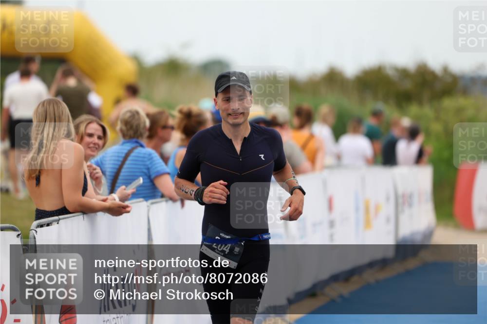 22.06.2025 - Viking Triathlon Michael Strokosch http://msf.ph/oto/8072086 22.06.2025 15:47:22 Ziel 204 meine-sportfotos.de