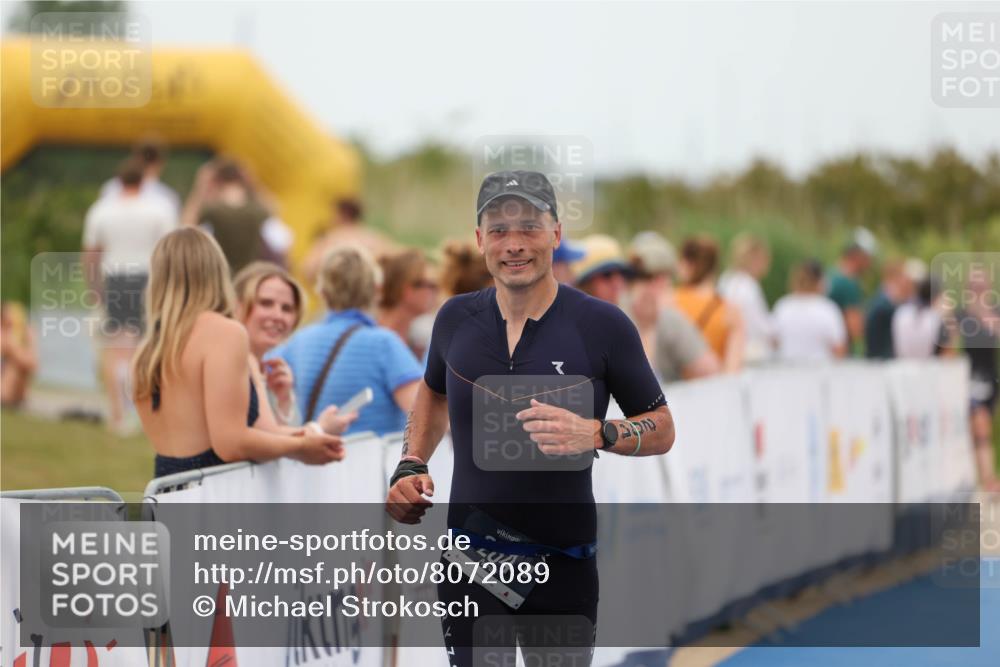 22.06.2025 - Viking Triathlon Michael Strokosch http://msf.ph/oto/8072089 22.06.2025 15:47:22 Ziel 204 meine-sportfotos.de