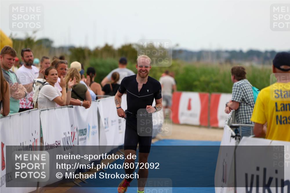 22.06.2025 - Viking Triathlon Michael Strokosch http://msf.ph/oto/8072092 22.06.2025 15:34:33 Ziel 225 meine-sportfotos.de