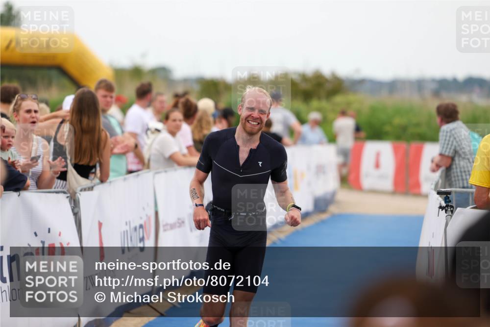 22.06.2025 - Viking Triathlon Michael Strokosch http://msf.ph/oto/8072104 22.06.2025 15:34:34 Ziel 225 meine-sportfotos.de