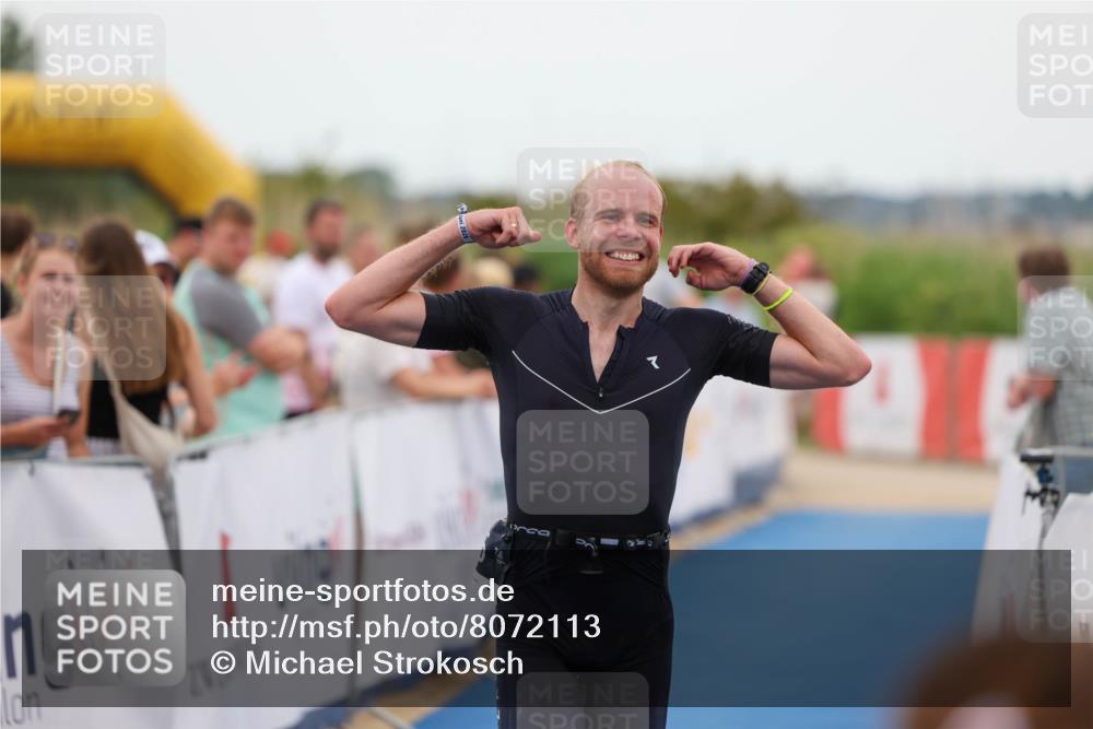 22.06.2025 - Viking Triathlon Michael Strokosch http://msf.ph/oto/8072113 22.06.2025 15:34:35 Ziel 225 meine-sportfotos.de