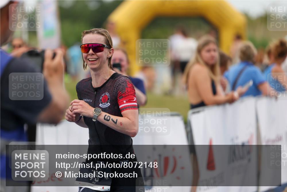 22.06.2025 - Viking Triathlon Michael Strokosch http://msf.ph/oto/8072148 22.06.2025 15:47:31 Ziel 79 meine-sportfotos.de