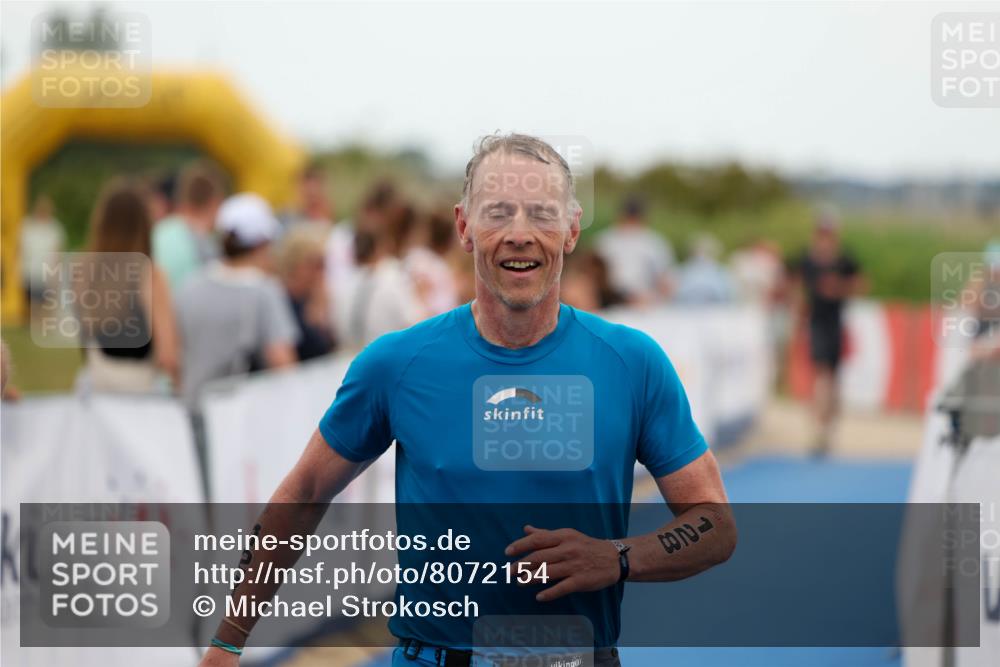 22.06.2025 - Viking Triathlon Michael Strokosch http://msf.ph/oto/8072154 22.06.2025 15:34:57 Ziel 128 meine-sportfotos.de