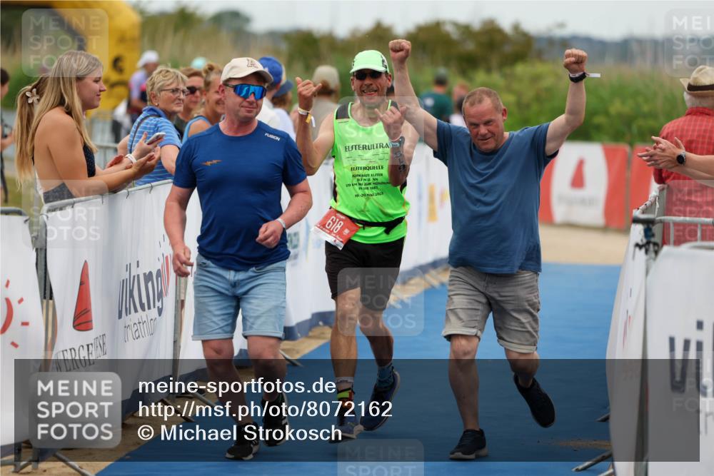 22.06.2025 - Viking Triathlon Michael Strokosch http://msf.ph/oto/8072162 22.06.2025 15:48:02 Ziel 618 meine-sportfotos.de