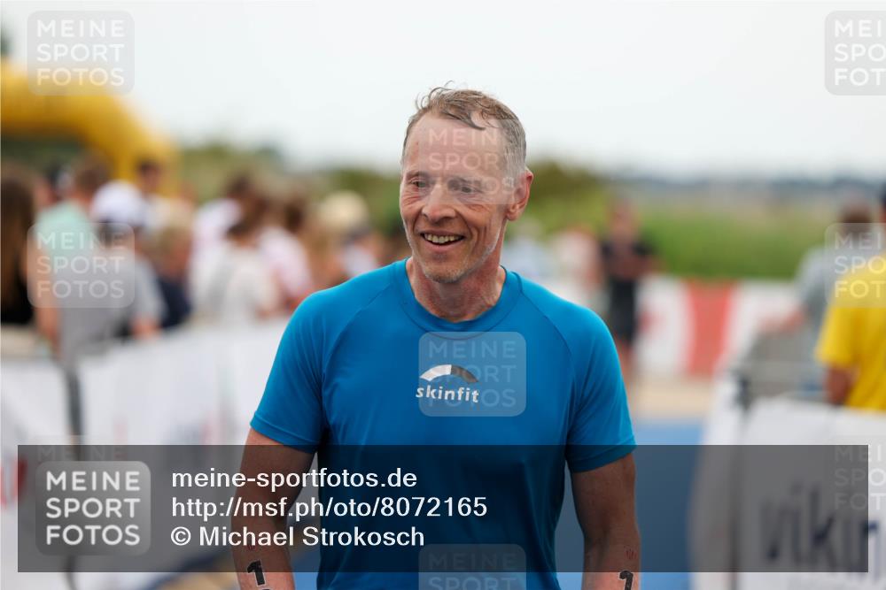 22.06.2025 - Viking Triathlon Michael Strokosch http://msf.ph/oto/8072165 22.06.2025 15:34:58 Ziel 128 meine-sportfotos.de