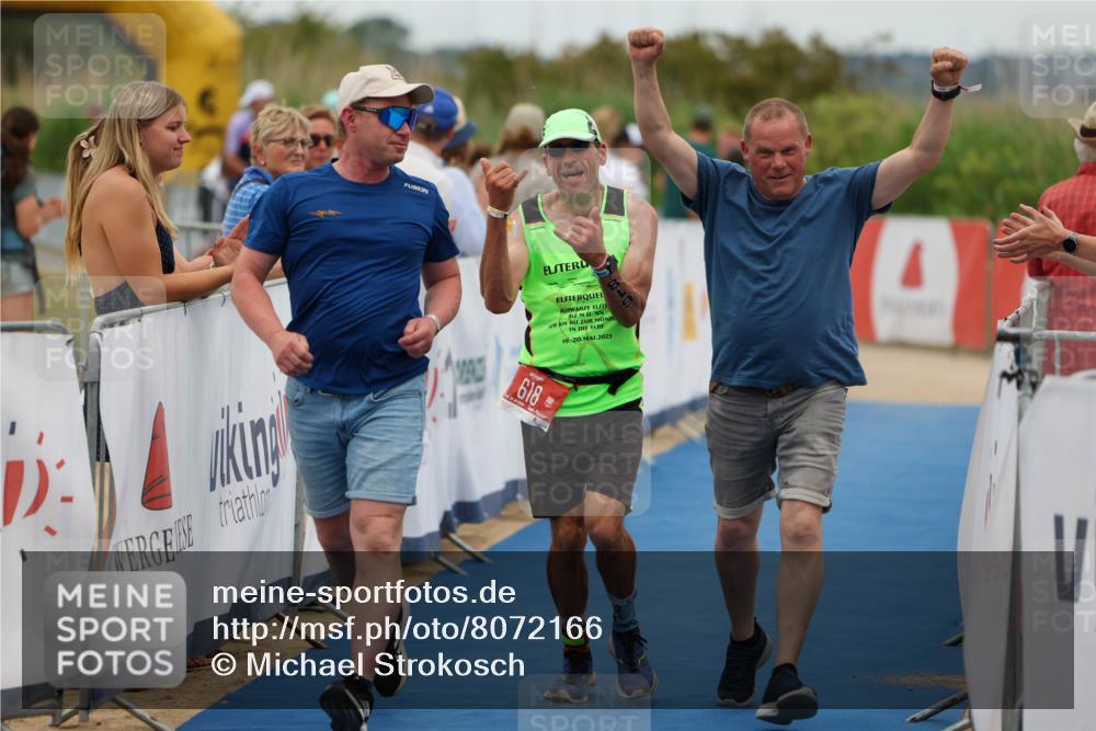 22.06.2025 - Viking Triathlon Michael Strokosch http://msf.ph/oto/8072166 22.06.2025 15:48:02 Ziel 618 meine-sportfotos.de