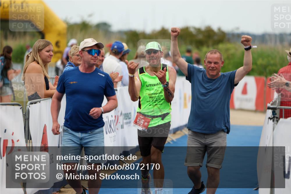 22.06.2025 - Viking Triathlon Michael Strokosch http://msf.ph/oto/8072170 22.06.2025 15:48:02 Ziel 618 meine-sportfotos.de