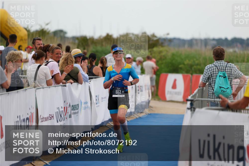 22.06.2025 - Viking Triathlon Michael Strokosch http://msf.ph/oto/8072192 22.06.2025 15:35:11 Ziel 134, 553 meine-sportfotos.de