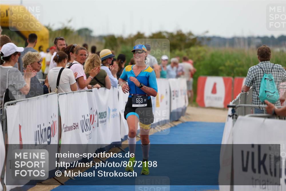 22.06.2025 - Viking Triathlon Michael Strokosch http://msf.ph/oto/8072198 22.06.2025 15:35:11 Ziel 134, 553 meine-sportfotos.de