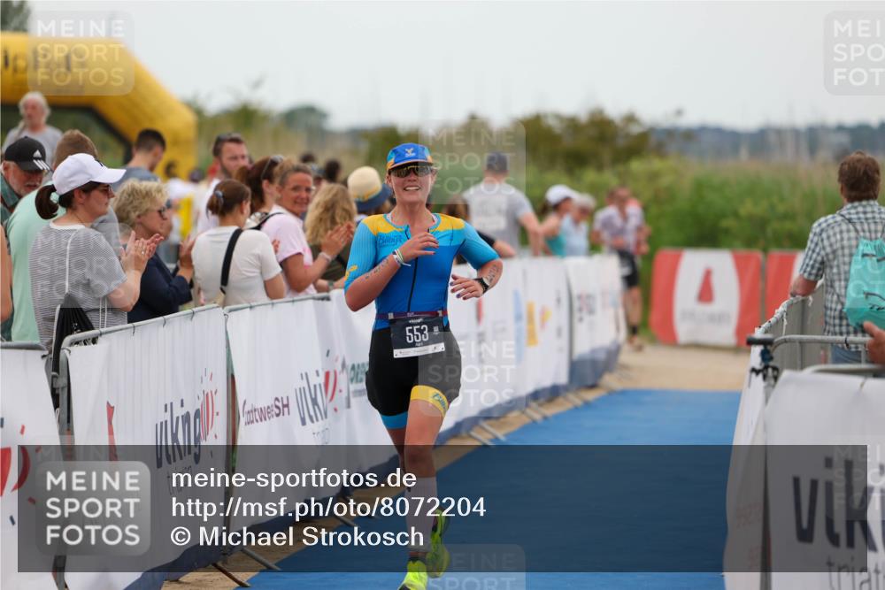 22.06.2025 - Viking Triathlon Michael Strokosch http://msf.ph/oto/8072204 22.06.2025 15:35:12 Ziel 134, 553 meine-sportfotos.de