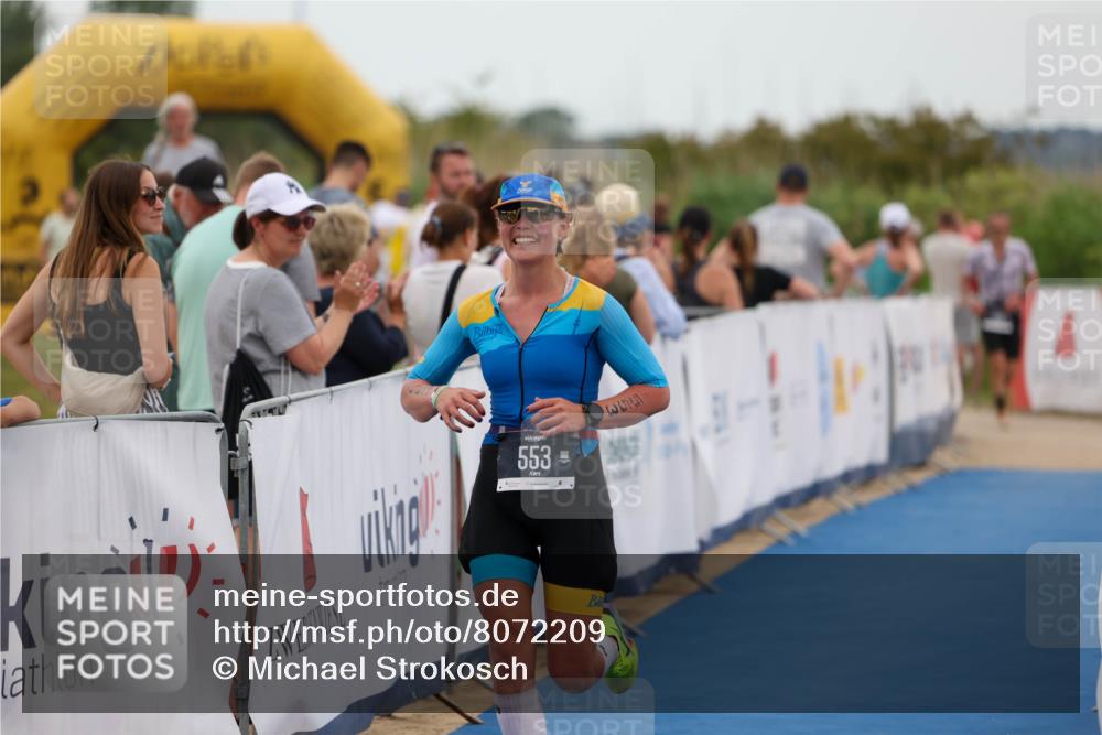 22.06.2025 - Viking Triathlon Michael Strokosch http://msf.ph/oto/8072209 22.06.2025 15:35:12 Ziel 134, 553 meine-sportfotos.de
