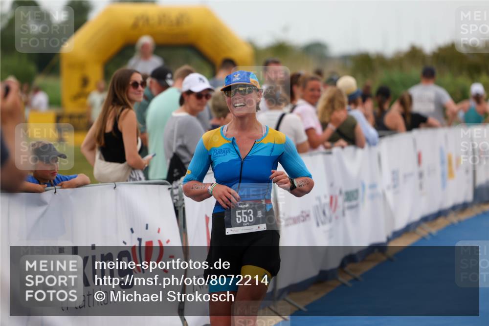 22.06.2025 - Viking Triathlon Michael Strokosch http://msf.ph/oto/8072214 22.06.2025 15:35:13 Ziel 134, 553 meine-sportfotos.de